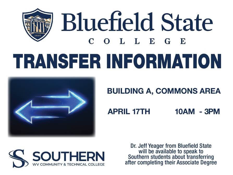 Bluefield State College Transfer Information Southern West Virginia Community and Technical