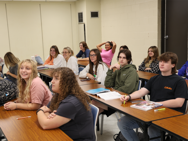 Students in classroom